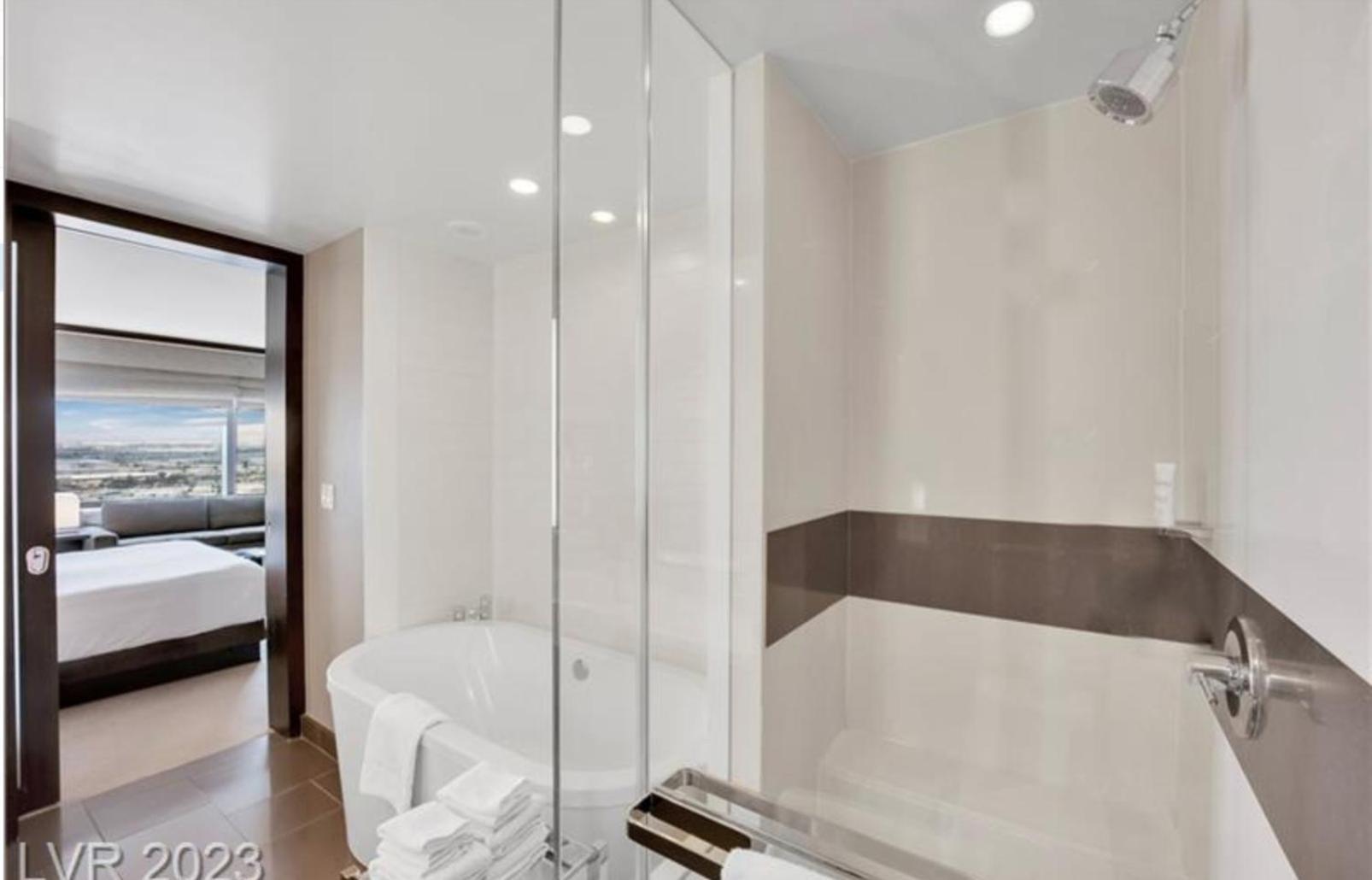 Vdara Beautiful Suite On 22Nd Flr Free Valet Parking Las Vegas Bagian luar foto